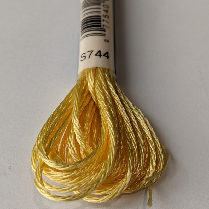 DMC Floss Satin S744 Grapefruit#color_s744-grapefruit