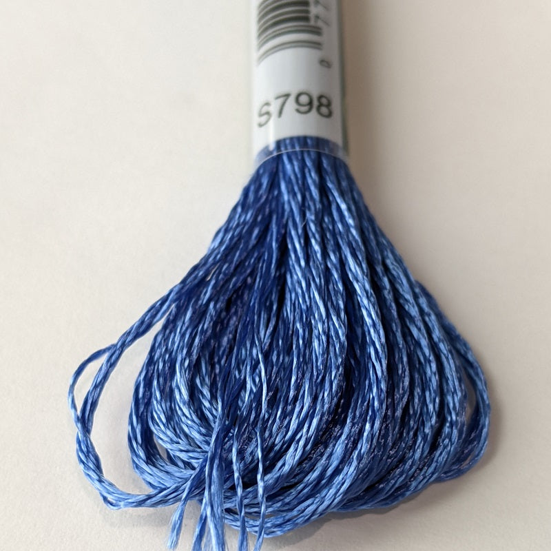 DMC Floss Satin S798 Cobalt Blue#color_s798-cobalt-blue