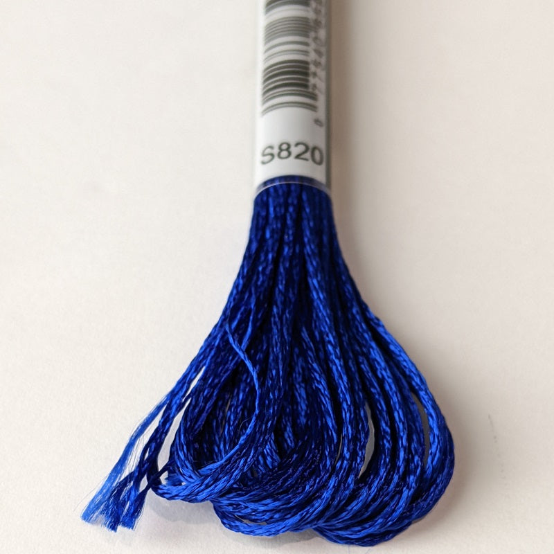 DMC Floss Satin S820 Royal Blue#color_s820-royal-blue