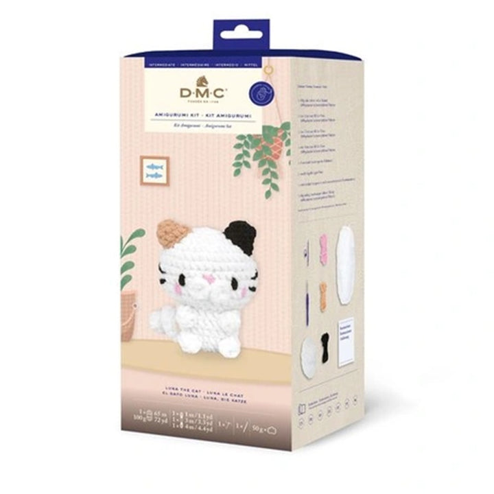 Luna the Cat Amigurumi Kit