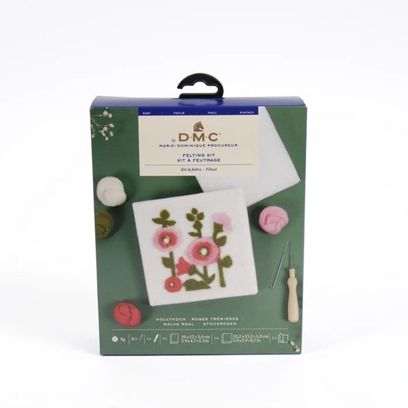 Hollyhock Felt Kit