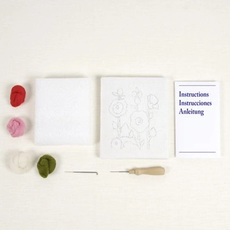 Hollyhock Felt Kit