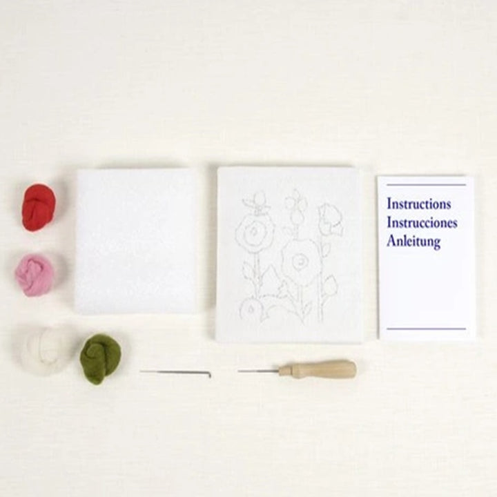 Hollyhock Felt Kit