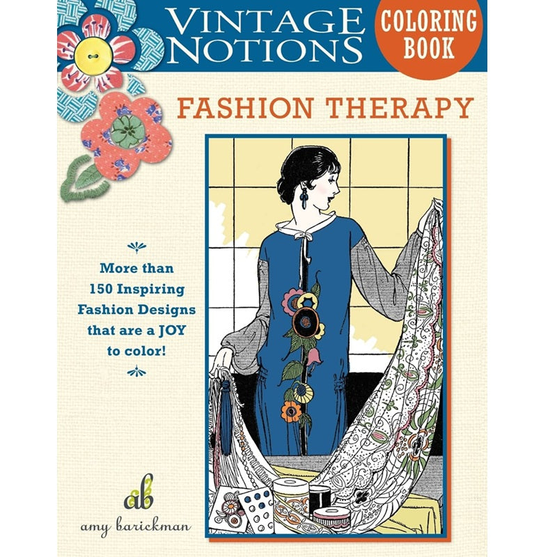 Fashion Therapy Coloring Book