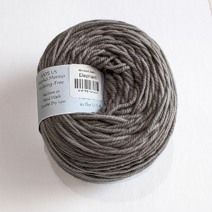 Freia Superwash Worsted Elephant#color_elephant