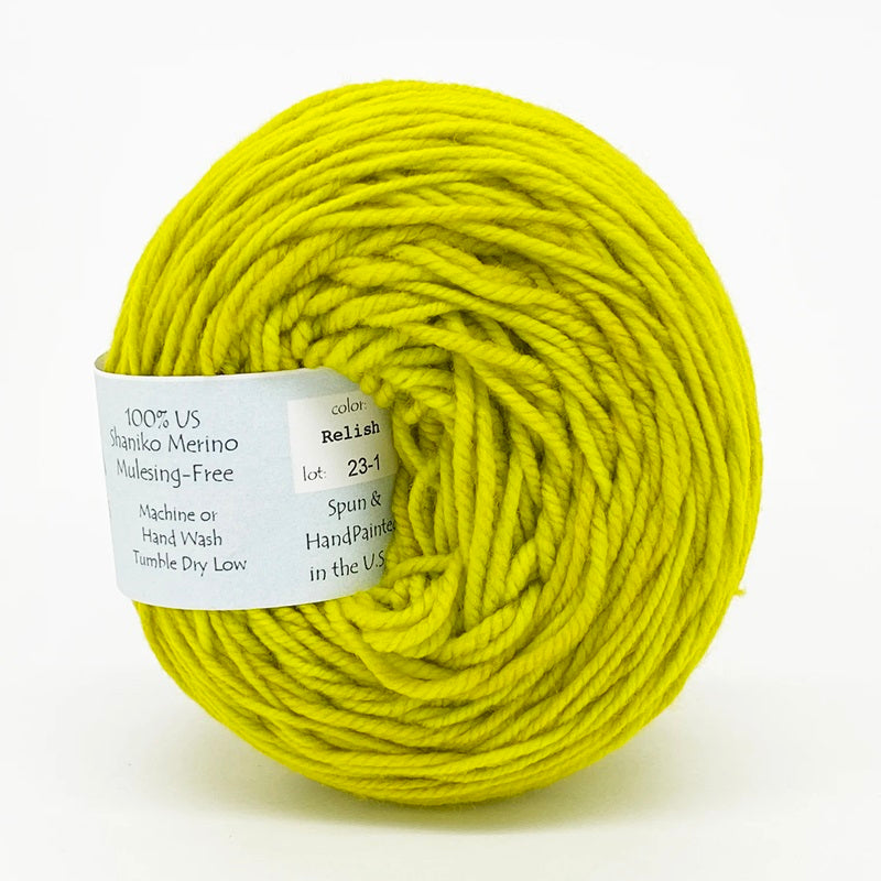 Freia Worsted Semi Solid Relish