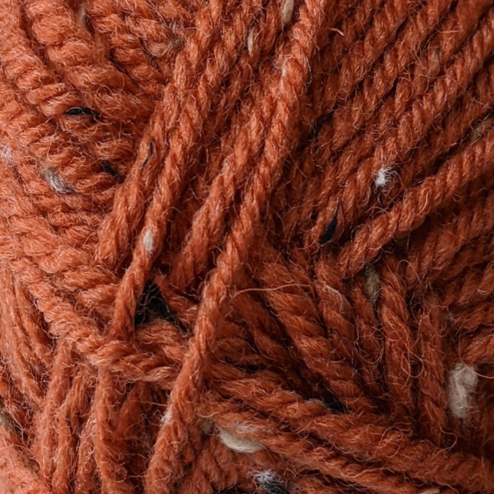 Plymouth Encore Tweed T456 Spiced Pumpkin#color_t456-spiced-pumpkin