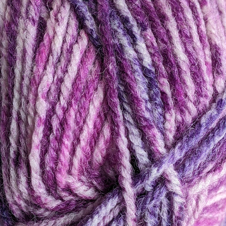 Plymouth Encore Worsted Colorspun 7202 Magentaspray#color_7202-magenta-spray