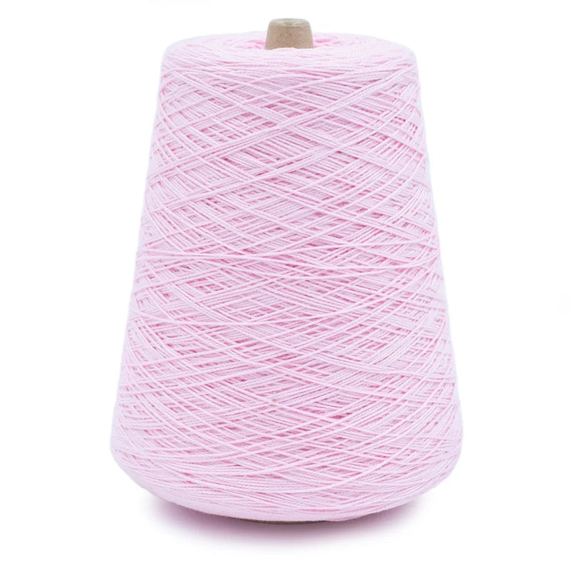 Silk City Fiber Perle Cotton 5/2 1.1 lb cone 059 Baby Pink#color_059-baby-pink