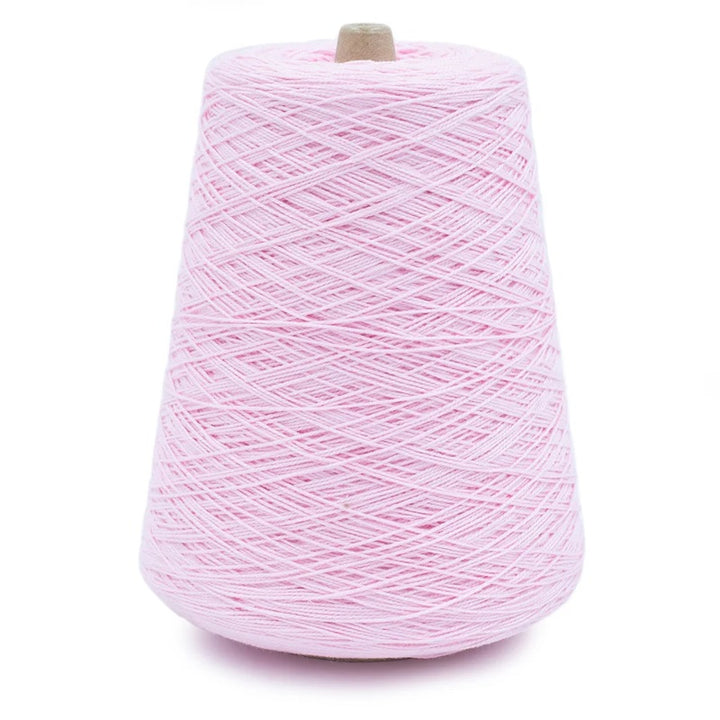 Silk City Fiber Perle Cotton 5/2 1.1 lb cone 059 Baby Pink#color_059-baby-pink