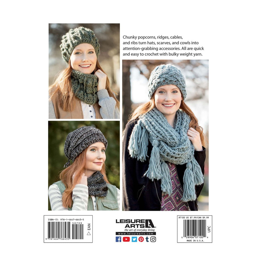 Crochet Textured Hats Scarves & Cowls Book