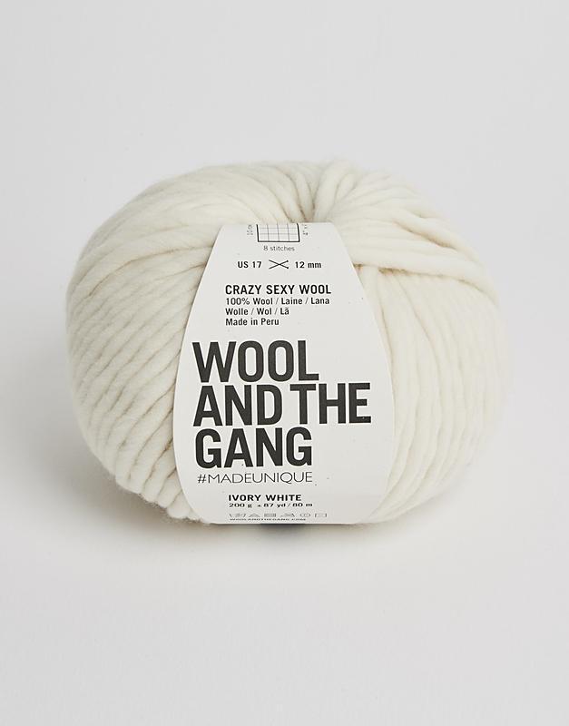 Crazy Sexy Wool Ivory White