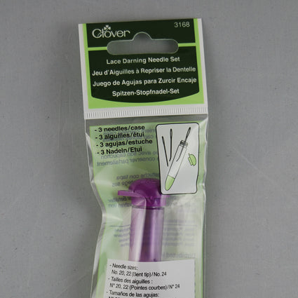 Clover Lace Darning Needle Set and Case