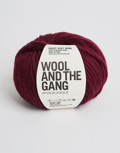 Crazy Sexy Wool Margaux Red#color_margaux-red