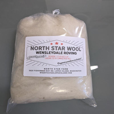 North Star Wool Wensleydale Wool Fiber
