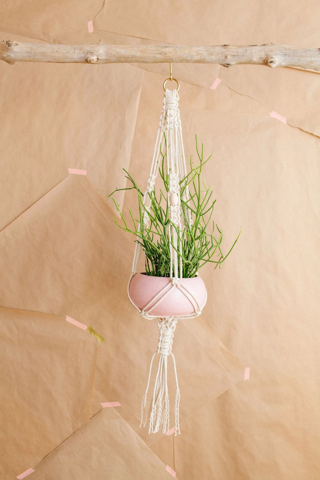 Modern Macramé Macramé Plant Hanger Kit