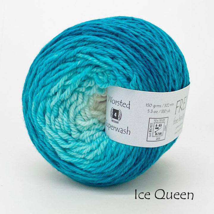 Ombré Superwash Worsted Ice Queen#color_ice-queen