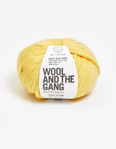 Crazy Sexy Wool TV Static#color_chalk-yellow