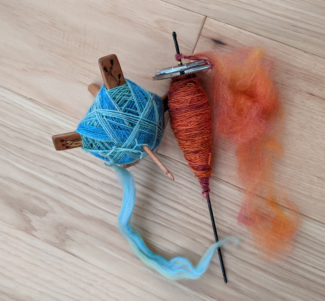 Fiber Rhythm Craft & Design Spindle Spinning Lessons