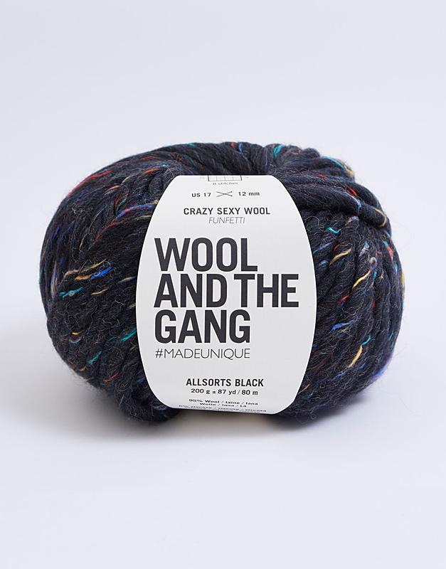 Crazy Sexy Wool Allsorts Black#color_allsorts-black