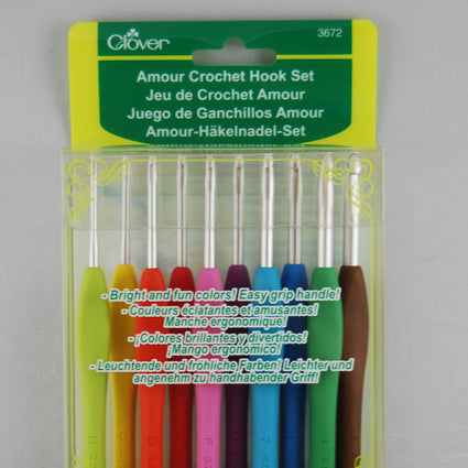 Clover Amour Crochet Hook Set B-J