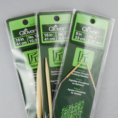 Clover Bamboo Circular Needles