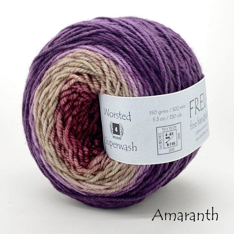 Ombré Superwash Worsted Amaranth#color_amaranth