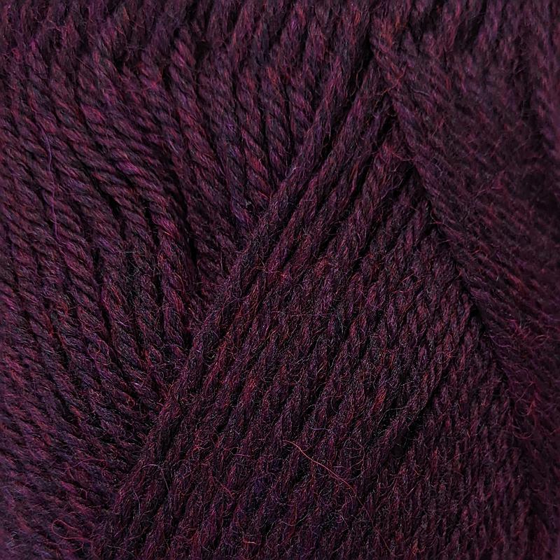Galway Worsted 0758 Red Wine Heather