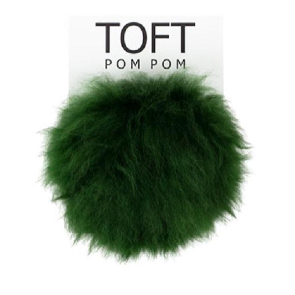TOFT Alpaca Pom-Poms - Colors Green