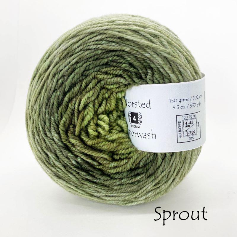 Ombré Superwash Worsted Sprout