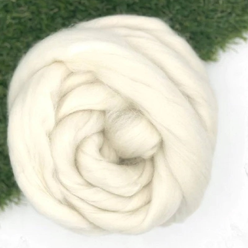 World of Wool Merino Top T122 White#color_t122-white